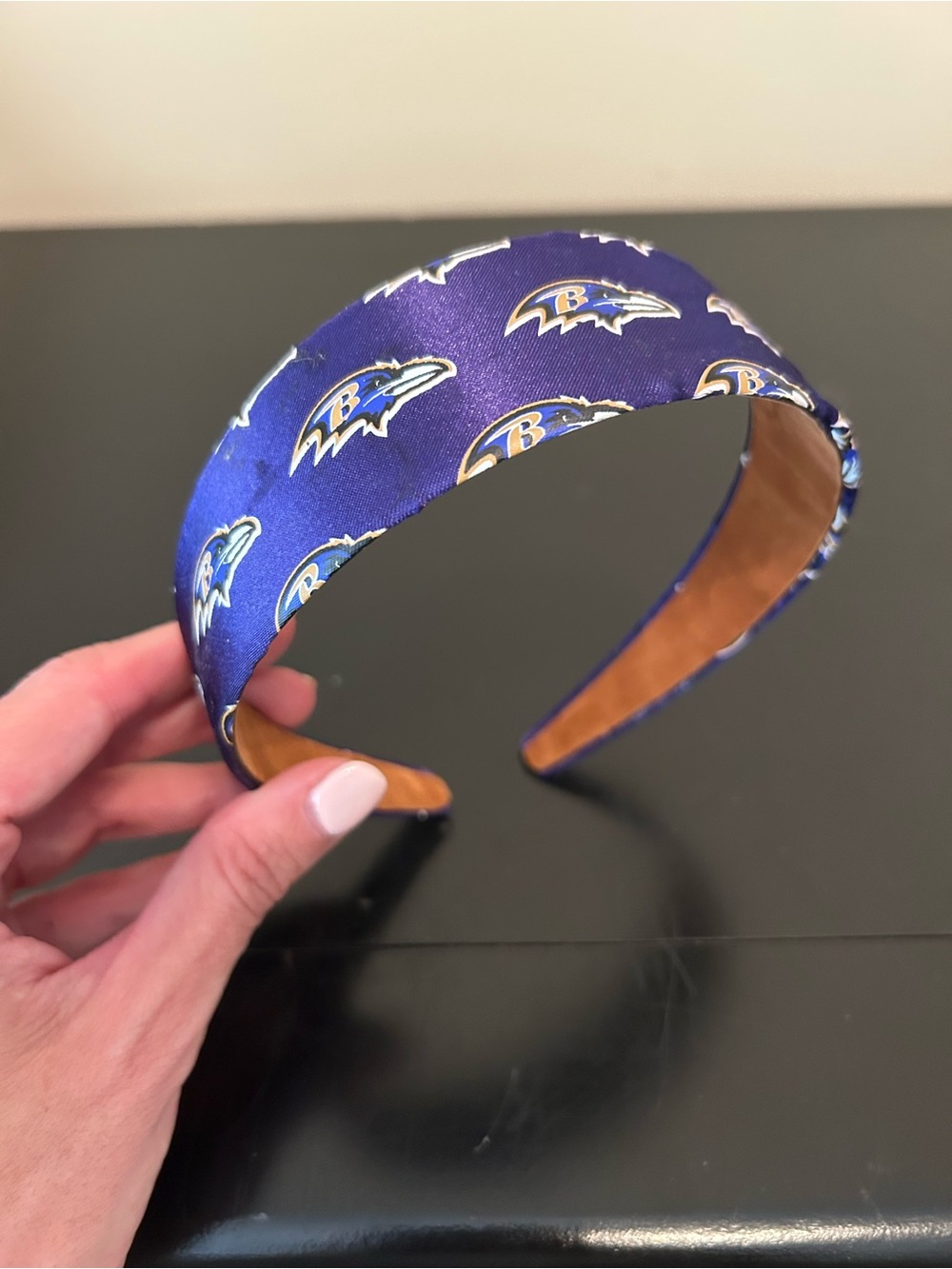 Baltimore Ravens Purple Padded Headband